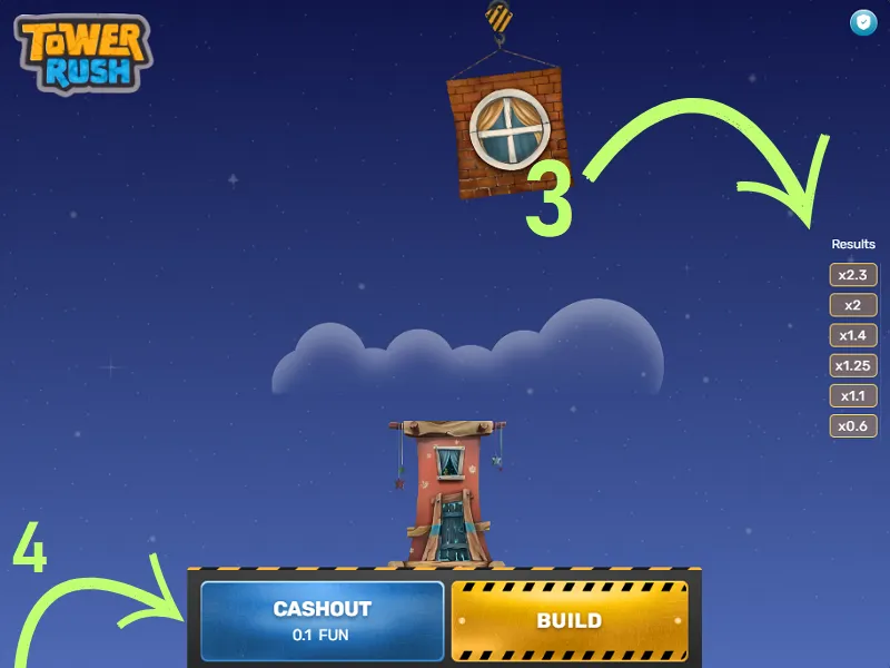 Cashout et Multiplicateur